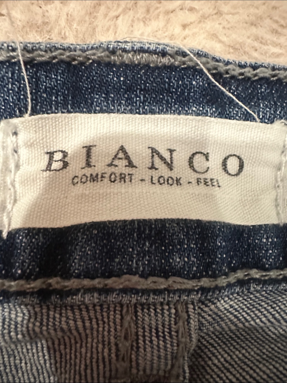 Casual Distressed Ankle Jeans in Blue - Women's - Picture 2 of 4